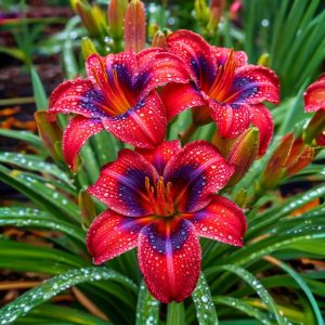 Лилейник Солар Вин купить по цене от 329р. в интернет-магазине «Посадика» с доставкой почтой в в Элистае и по всей России – [изображение №1].