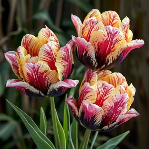 Тюльпан Роял Гарнит купить по цене от 425р. в интернет-магазине «Посадика» с доставкой почтой в в Элистае и по всей России – [изображение №1].