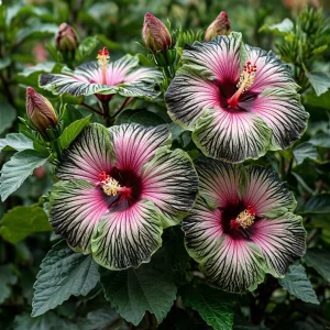 Гибискус Амбер Лайт купить по цене от 490р. в интернет-магазине «Посадика» с доставкой почтой в в Элистае и по всей России – [изображение №1].