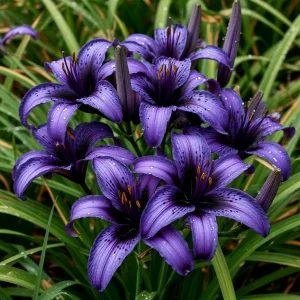 Лилейник Блю Айрис купить по цене от 324р. в интернет-магазине «Посадика» с доставкой почтой в в Элистае и по всей России – [изображение №1].