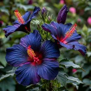 Гибискус Саншайн Кисс купить по цене от 450р. в интернет-магазине «Посадика» с доставкой почтой в в Элистае и по всей России – [изображение №1].