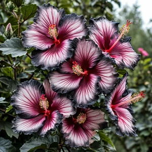 Гибискус садовый Самер Бридж купить по цене от 306р. в интернет-магазине «Посадика» с доставкой почтой в в Элистае и по всей России – [изображение №1].