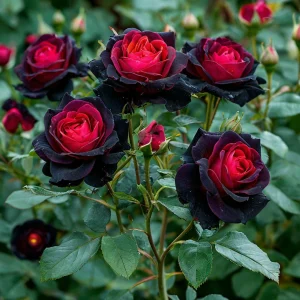 Роза Тень Феникса купить по цене от 402р. в интернет-магазине «Посадика» с доставкой почтой в в Элистае и по всей России – [изображение №1].